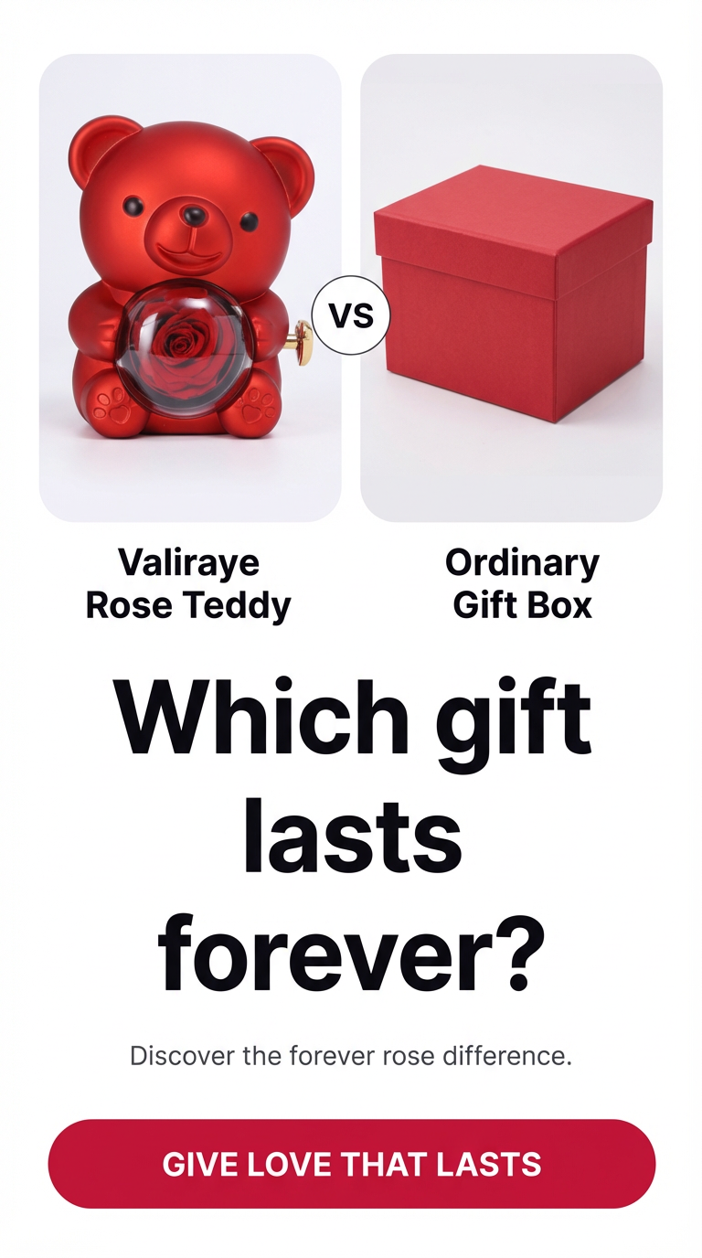 Rose Teddy Love Box