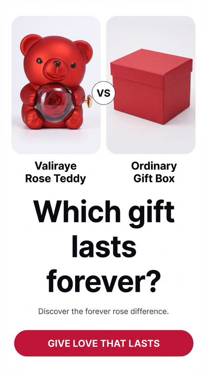 Rose Teddy Love Box
