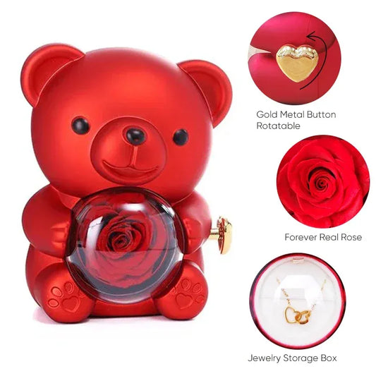 Rose Teddy Love Box